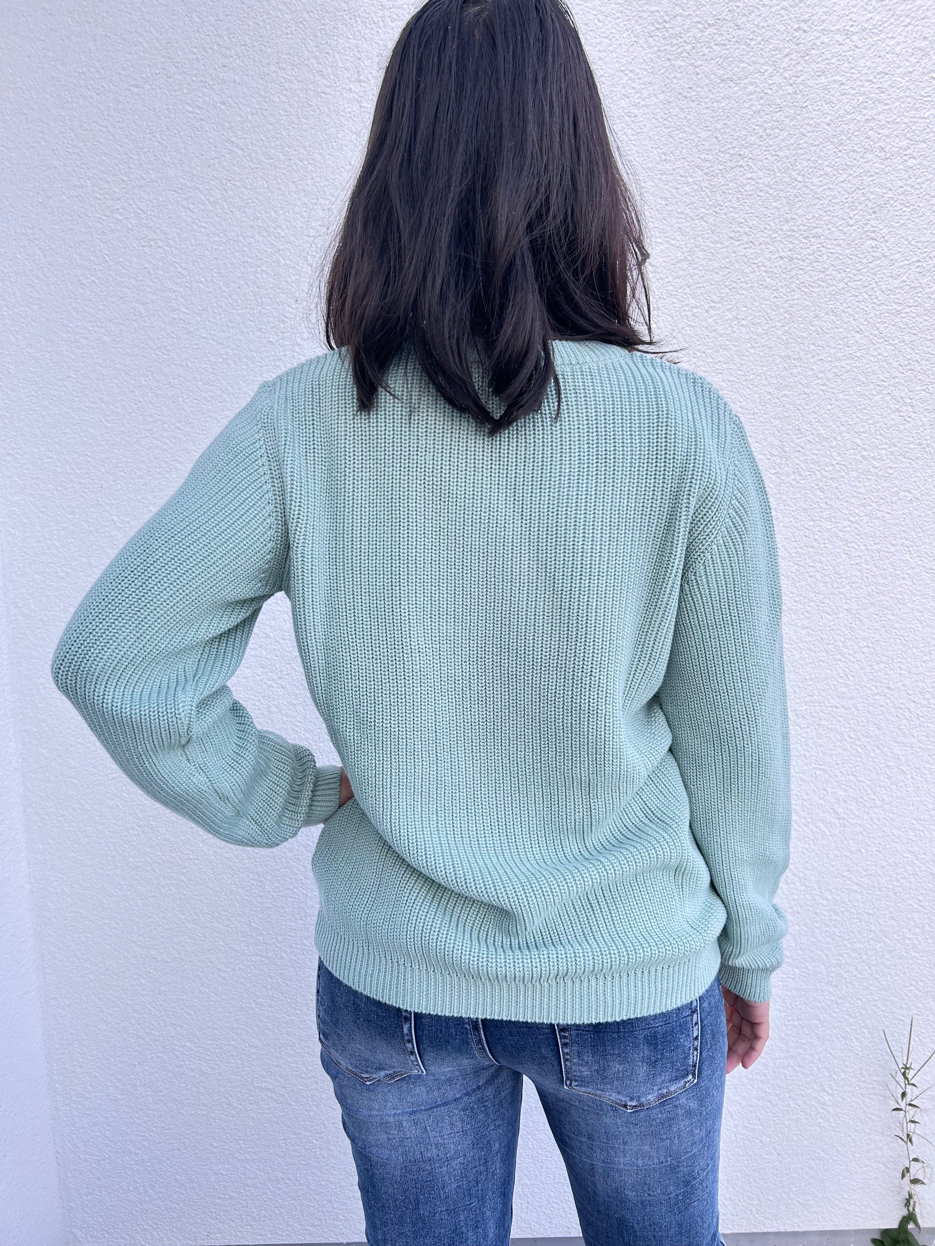 Strickpullover im Relaxed Fit aus Bio-Baumwolle