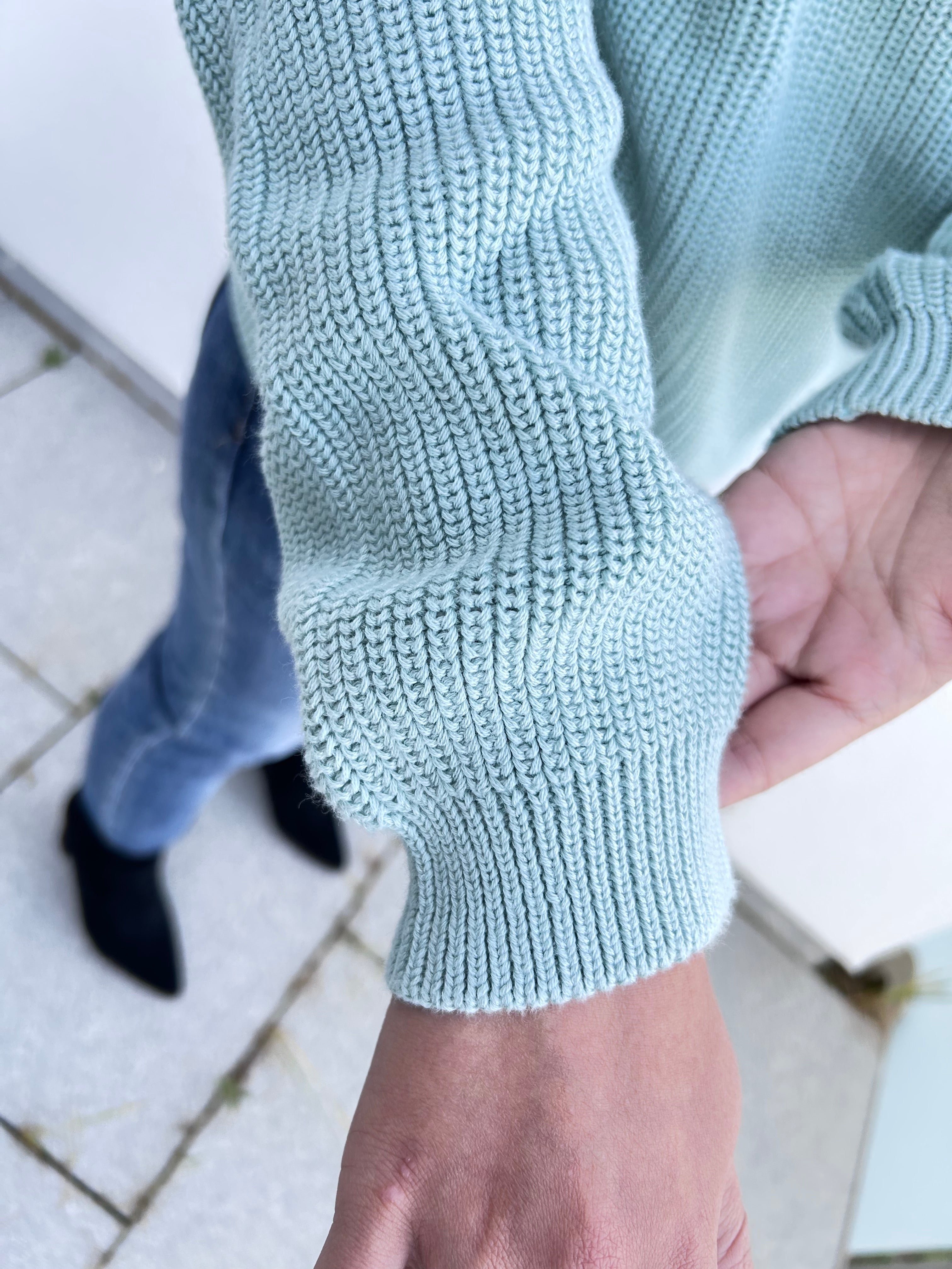 Strickpullover im Relaxed Fit aus Bio-Baumwolle
