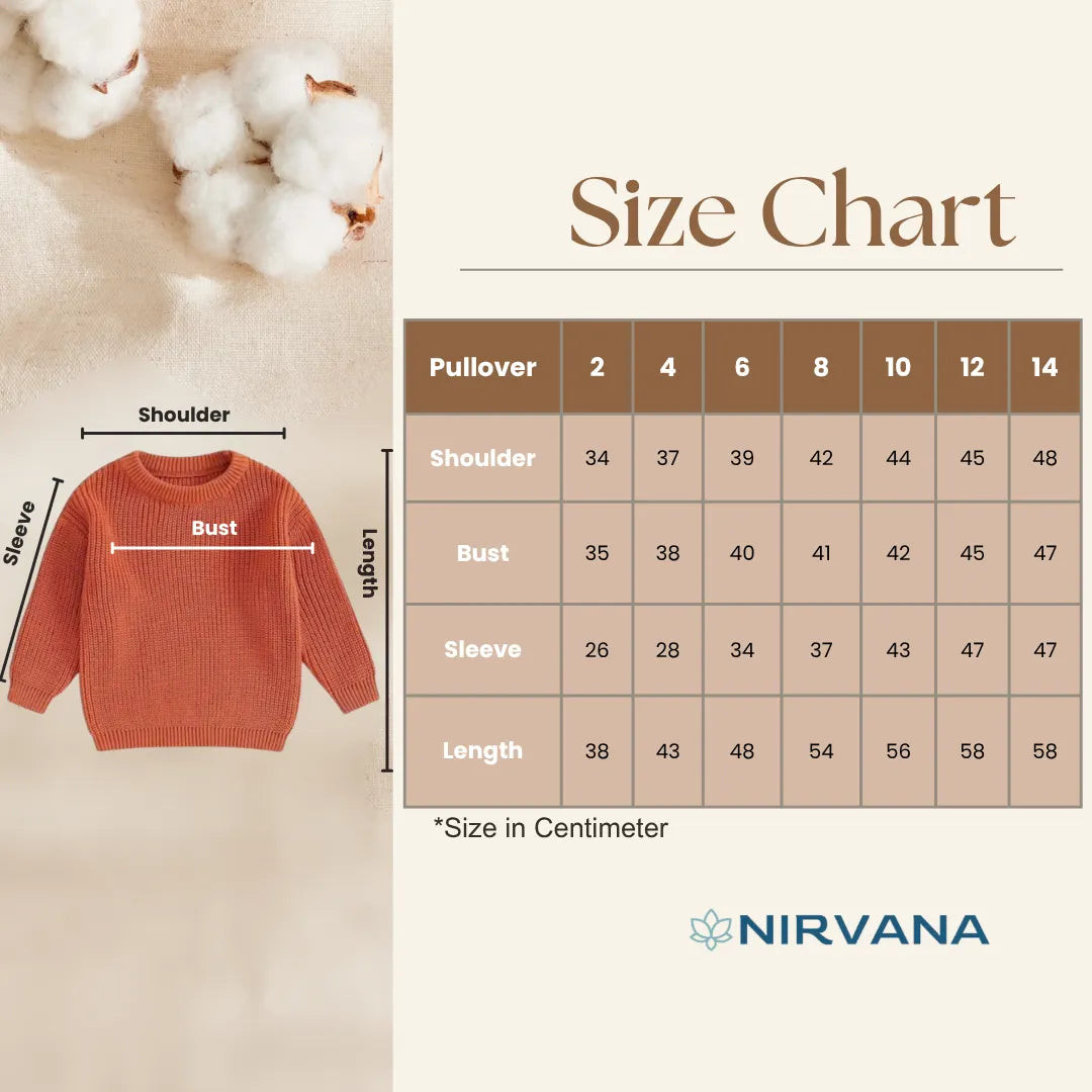 Golden Oak Organic Cotton Knit Pullover - Kids Relaxed Fit