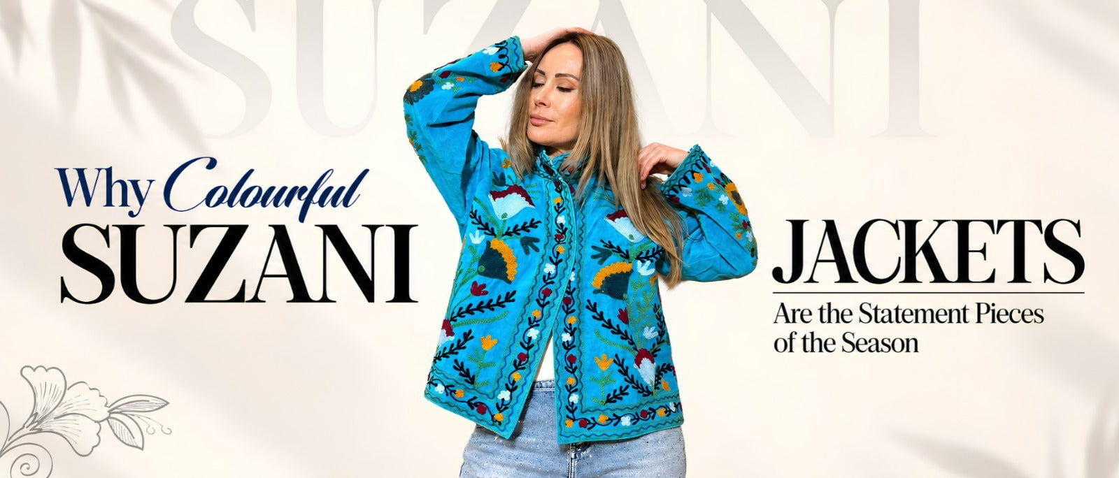 Farbenfrohe, handbestickte Suzani-Jacken – die Statement-Pieces der Saison